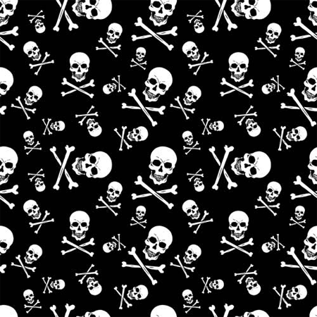 [BAN190] BANDANNA Skull and Crossbones