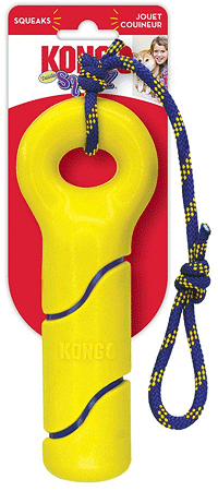 [KNG01384] *KONG Squeezz Tennis Buoy w/Rope M