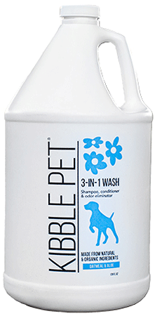 [KP00681] *KIBBLE PET Oatmeal/Aloe 3-in-1 Shampoo/Conditioner/Odor Eliminator Gallon