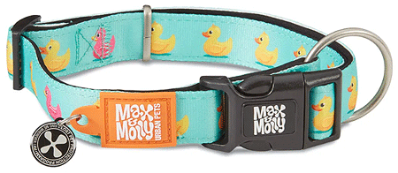 [MAX02047] *MAX&MOLLY Smart ID Dog Collar Ducklings S 11-18"