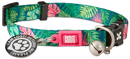 [MAX02520] MAX&MOLLY Smart ID Cat Collar Tropical