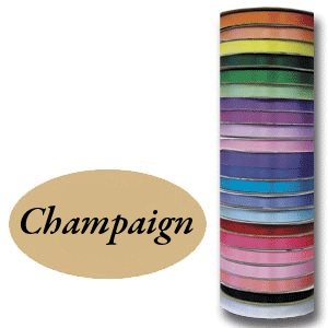 [MX03 673 CHAMPN] *RIBBON #3 9/16 x 100 yards Champagne