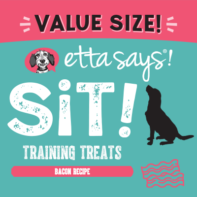 [TP00585] ETTA SAYS SIT! Training Treats Bacon 16oz