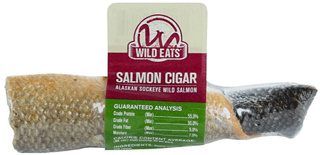 [WE21033] WILD EATS Salmon Cigar Half