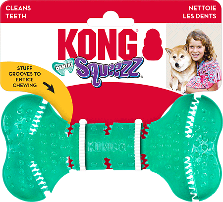 [KNG47708] KONG Squeezz Dental Bone M