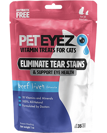 [PEZ35140] *PET EYEZ Vitamin Treats for Cats Freeze Dried Beef Liver 1oz