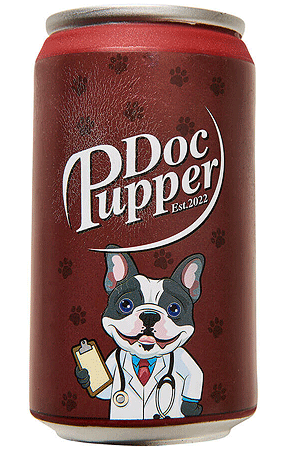 [E54760] ETHICAL/SPOT Fun Drink Doc Pupper Can 4.5"