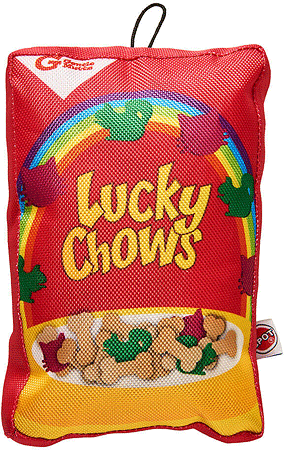 [E54747] *ETHICAL/SPOT Fun Food Lucky Chows Dog Toy