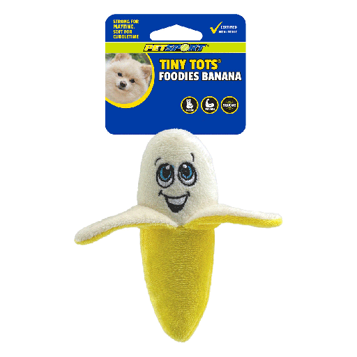 [PS20473] PETSPORT Tiny Tots Foodies Banana 5"