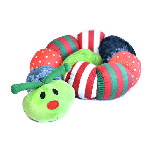 [PWPH02554] PATCHWORKPET Holiday Ornaments Caterpillar 43"
