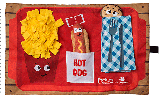 [OH69346] OUTWARD HOUND Activity Matz Fast Food Fun Dog Puzzle Mat