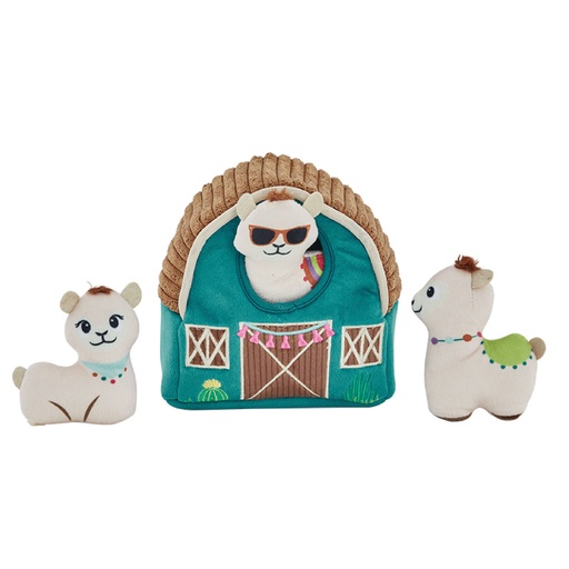 [OH70471] *OUTWARD HOUND Hide A Llama Plush Dog Toy Puzzle