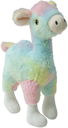 [SNG96401] SNUGAROOZ Tie Dye Ally The Alpaca 12"