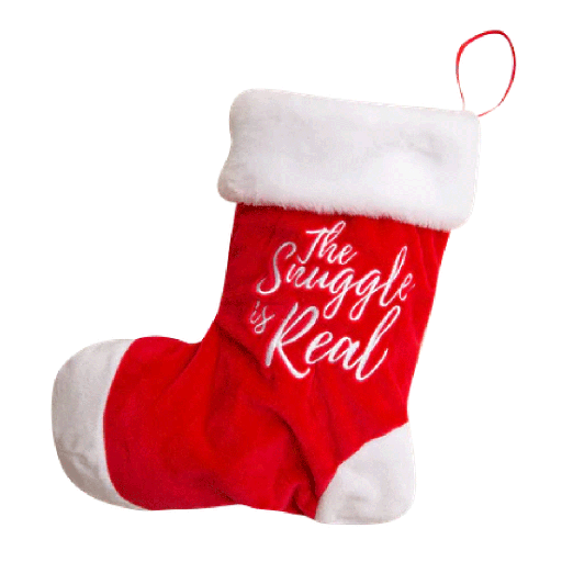 [SNGH96338] SNUGAROOZ Holiday Hide & Squeak Stocking 12"