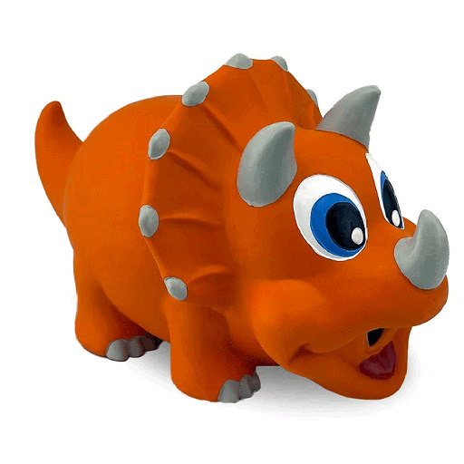 [PS18096] PETSPORT NaturFlex Babies Triceratops12" Jumbo