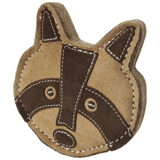[E54810] ETHICAL/SPOT Dura-Fused Leather Chunky Raccoon 5"