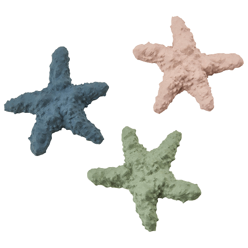 [E54846] ETHICAL/SPOT Love The Earth Starfish 6"