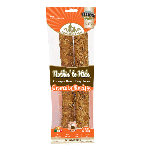 [FF63378] FIELDCREST FARMS Nothin' To Hide 10" Large Rolls 2pk Granola