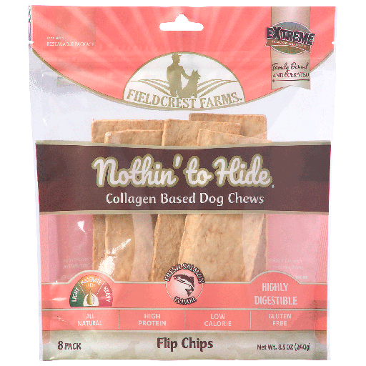 [FF63346] FIELDCREST FARMS Nothin' To Hide Flip Chips Salmon 8pk