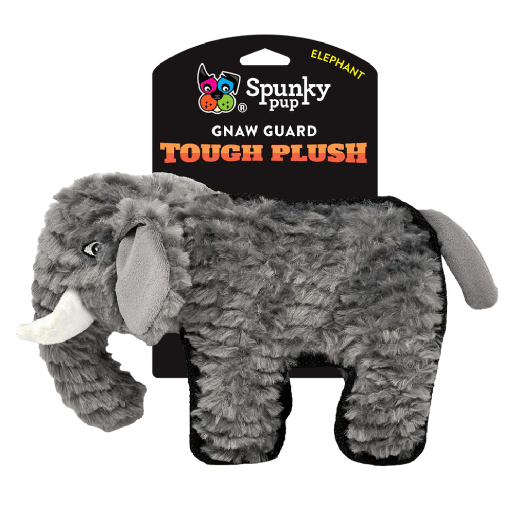 [SKP82524] SPUNKY PUP Tough Plush Elephant