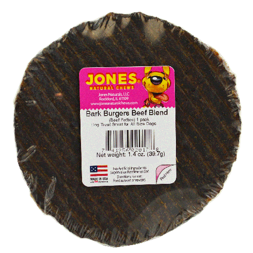 [JNC02017] JONES Bark Burger Shrink Wrap 1ct