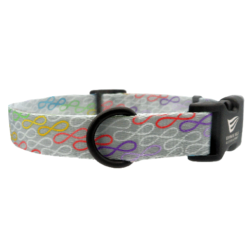 [EE00475] ERNIE ELS Collar Grey Infiniti Small 