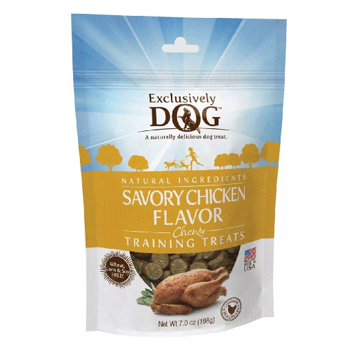 [E51100] EXCLUSIVELY PET Training Treats Chicken 7oz