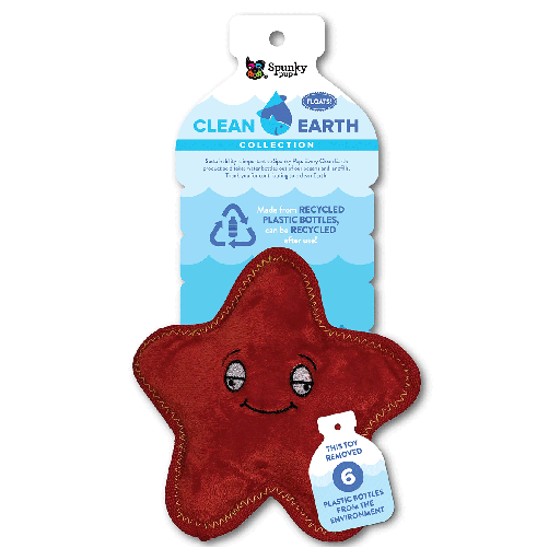 [SKP05753] SPUNKY PUP Clean Earth Starfish Small