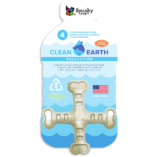 [SKP05737] *SPUNKY PUP Clean Earth Chew Crossbones