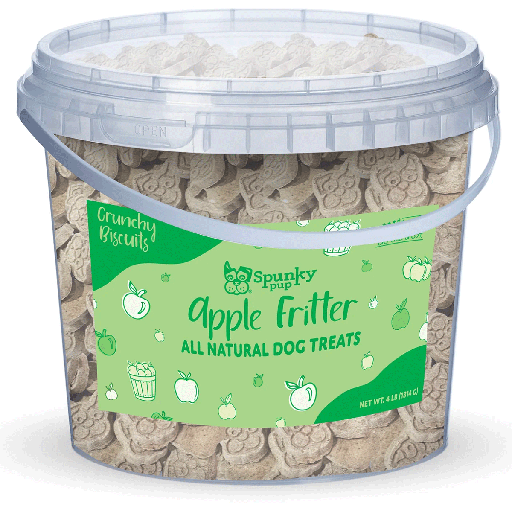 [SKP12043] SPUNKY PUP Bucket Of Biscuits Apple Fritter 4lb