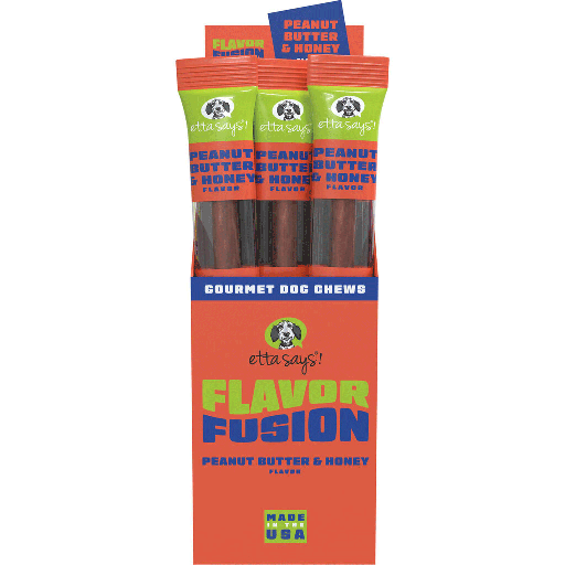 [TP00543] ETTA SAYS! Flavor Fusion Chew Peanut Butter/Honey 12ct