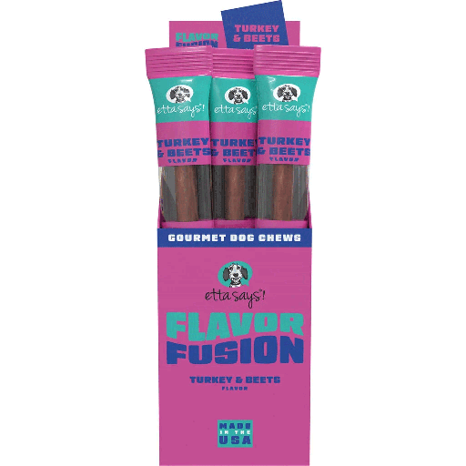 [TP00602] ETTA SAYS! Flavor Fusion Chew Turkey/Beets 12ct