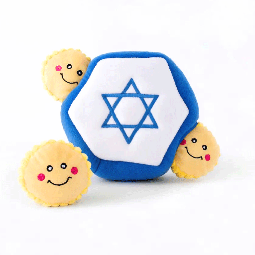 [ZPH01715] *ZIPPY PAWS HANUKKAH Burrow - Star Of David