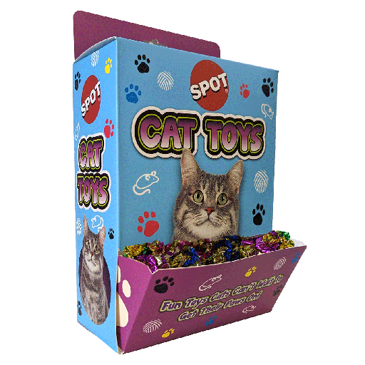 [E52209] ETHICAL/SPOT Cat Display - Mylar Balls 48pc