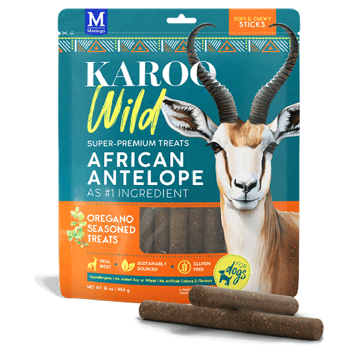 [KAR62106] KAROO WILD Oregano Seasoned Treats Sticks - 16oz