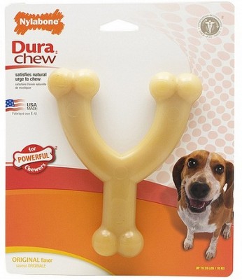 [N214] NYLABONE DuraChew Wishbone Wolf