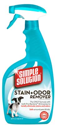 [B11077C] SIMPLE SOLUTION Stain & Odor Remover 32oz Spray