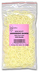 [MX1171 M 3/8] *BOWDECO Latex Grooming Bands 3/8 500ct