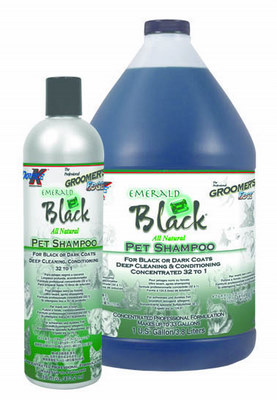 [DK1301] GROOMERS EDGE Emerald Black Shampoo 32:1 Gallon