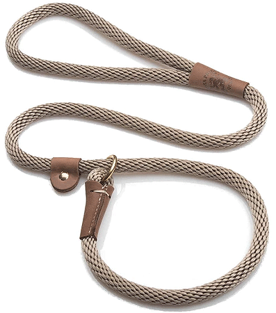 [MEN026 TAN] MENDOTA Slip Lead 3/8" x 6' Tan