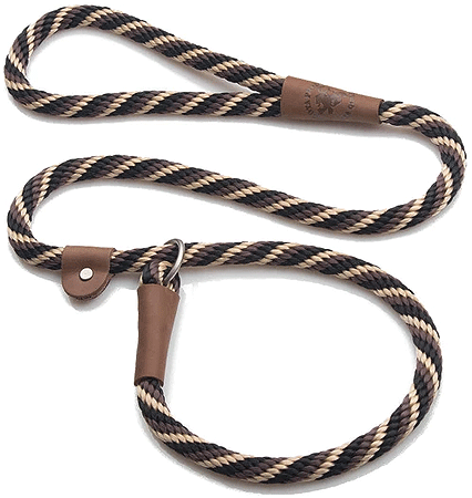 [MEN027 MOCHA] MENDOTA Slip Lead 1/2" x 4' Mocha