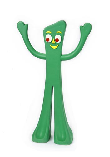 [MP16681] MULTIPET Gumby Rubber 9"