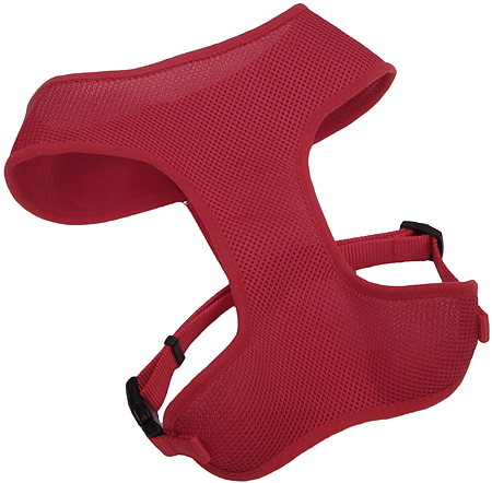 [CA6913 RED] COASTAL Comfort Soft Dog Harness M Red