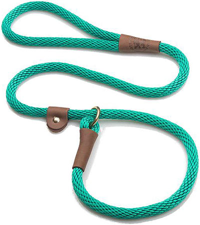 [MEN028 KELLY] MENDOTA Slip Lead 1/2" x 6' Kelly Green