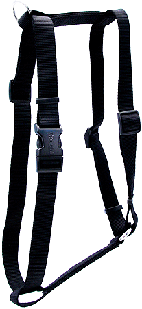 [CA06443 BLACK] *COASTAL Adjustable Nylon Dog Harness S Black