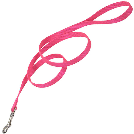 [CA406 NEON PINK] COASTAL Tuff 6' Lead 5/8 - Neon Pink