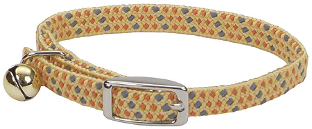 [CA07721 YELLOW] COASTAL Li'l Pals Reflective Kitten Collar Yellow