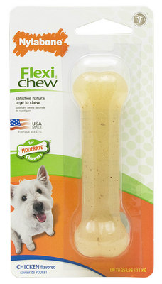 [NCF202] NYLABONE Flexi Chew Chicken Bone Regular