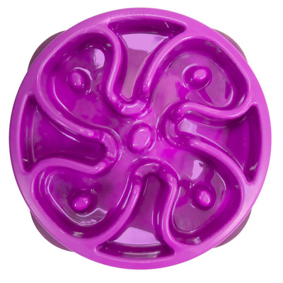 [OH51005] OUTWARD HOUND Slow/Fun Feeder Purple M