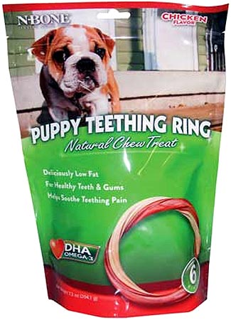 [NB11304] N-BONE Puppy Teething Ring 6pk